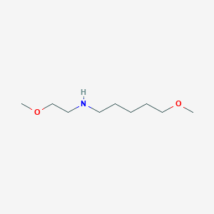 5-methoxy-N-(2-methoxyethyl)pentan-1-amine