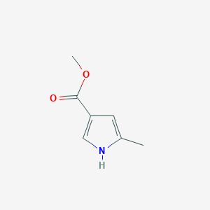 molecular formula C7H9NO2 B1364765 Methyl 5-methyl-1H-pyrrole-3-carboxylate CAS No. 40611-76-5