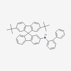 N-([1,1'-Biphenyl]-2-yl)-2',7'-di-tert-butyl-9,9'-spirobi[fluoren]-2-amine