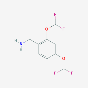 (2,4-Bis(difluoromethoxy)phenyl)methanamine