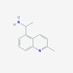 1-(2-Methylquinolin-5-yl)ethanamine