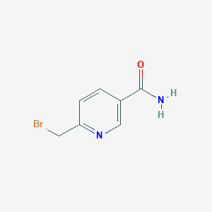 6-(Bromomethyl)nicotinamide