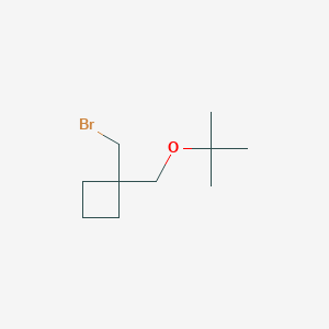 1-(Bromomethyl)-1-(tert-butoxymethyl)cyclobutane