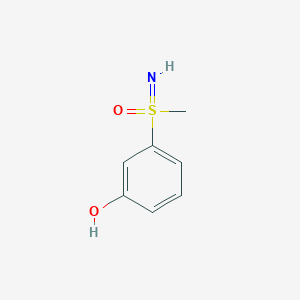 (3-Hydroxyphenyl)(imino)methyl-lambda6-sulfanone