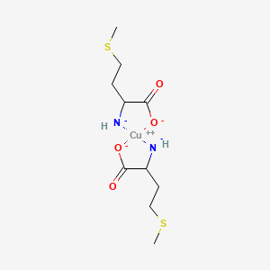 molecular formula C10H18CuN2O4S2-2 B13647792 Copper methionine 