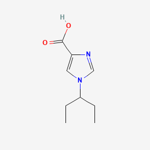 1-(1-Ethylpropyl)-1H-imidazole-4-carboxylic acid