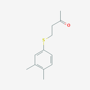 4-((3,4-Dimethylphenyl)thio)butan-2-one