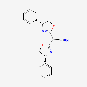 2,2-Bis((R)-4-phenyl-4,5-dihydrooxazol-2-yl)acetonitrile