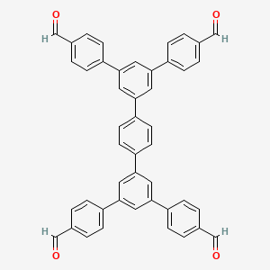 4-[3-[4-[3,5-bis(4-formylphenyl)phenyl]phenyl]-5-(4-formylphenyl)phenyl]benzaldehyde