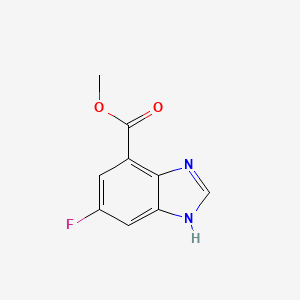 Methyl 6-fluoro-1H-benzo[d]imidazole-4-carboxylate