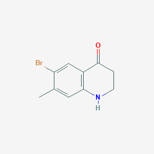 6-Bromo-7-methyl-2,3-dihydroquinolin-4(1H)-one