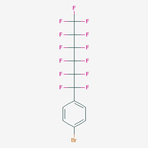 molecular formula C12H4BrF13 B136481 1-Bromo-4-(Tridecafluorohexyl)benzene CAS No. 149068-56-4