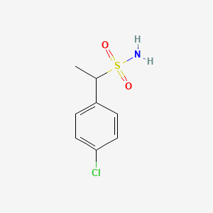 1-(4-Chlorophenyl)ethane-1-sulfonamide