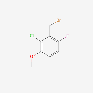 molecular formula C8H7BrClFO B1364831 2-Chloro-6-fluoro-3-methoxybenzyl bromide CAS No. 886499-54-3