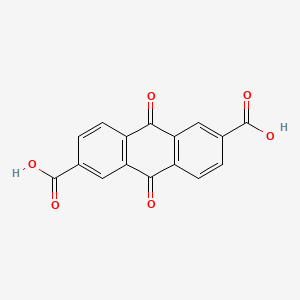 molecular formula C16H8O6 B1364853 9,10-Dioxo-9,10-dihydroanthracene-2,6-dicarboxylic acid CAS No. 42946-19-0