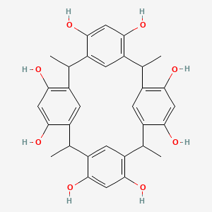 molecular formula C32H32O8 B1364864 C-甲基卡利克斯[4]间苯二酚 CAS No. 65338-98-9