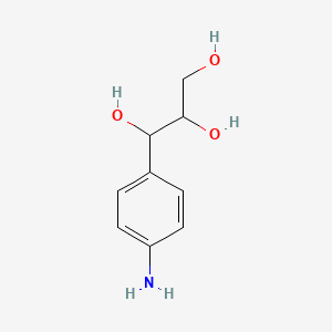 B1364868 1-(4-Aminophenyl)propane-1,2,3-triol CAS No. 695191-72-1