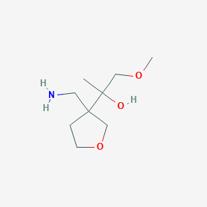 2-(3-(Aminomethyl)tetrahydrofuran-3-yl)-1-methoxypropan-2-ol