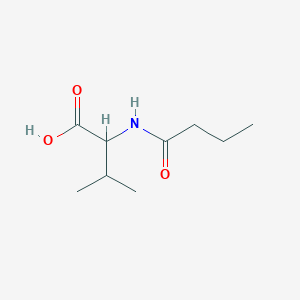 2-Butanamido-3-methylbutanoic acid