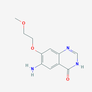 6-Amino-7-(2-methoxyethoxy)quinazolin-4(3H)-one