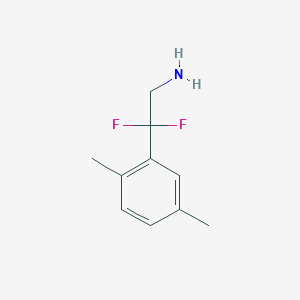 2-(2,5-Dimethylphenyl)-2,2-difluoroethan-1-amine