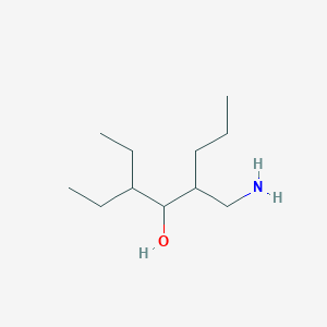 5-(Aminomethyl)-3-ethyloctan-4-ol