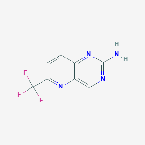 6-(Trifluoromethyl)pyrido[3,2-d]pyrimidin-2-amine