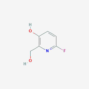 6-Fluoro-2-(hydroxymethyl)pyridin-3-ol