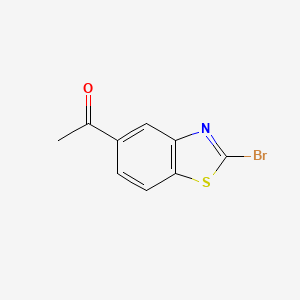 1-(2-Bromobenzo[d]thiazol-5-yl)ethanone