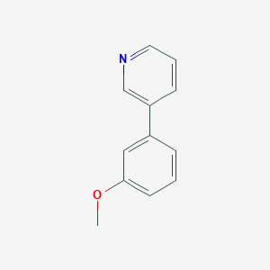 molecular formula C12H11NO B1364921 3-(3-甲氧基苯基)吡啶 CAS No. 4373-67-5