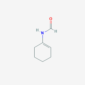 molecular formula C7H11NO B1364924 N-(环己-1-烯-1-基)甲酰胺 CAS No. 40652-40-2