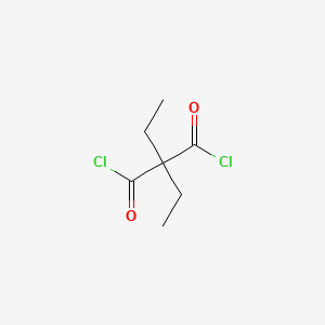 molecular formula C7H10Cl2O2 B1364927 二乙基丙二酰二氯化物 CAS No. 54505-72-5