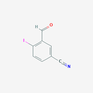 3-Formyl-4-iodobenzonitrile