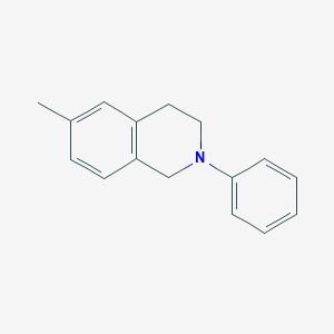 6-Methyl-2-phenyl-1,2,3,4-tetrahydroisoquinoline