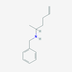 Benzenemethanamine, N-(1-methyl-4-pentenyl)-