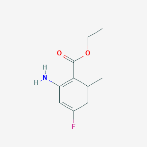 Ethyl 2-amino-4-fluoro-6-methylbenzoate