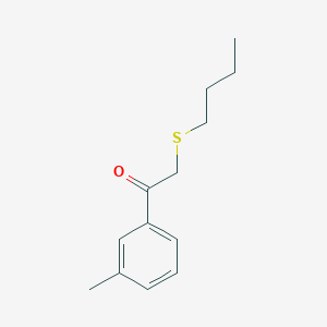 2-(Butylthio)-1-(m-tolyl)ethan-1-one