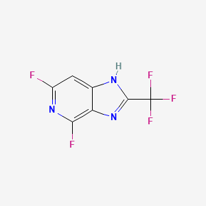 4,6-Difluoro-2-(trifluoromethyl)-1H-imidazo[4,5-c]pyridine