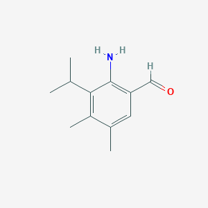 2-Amino-3-isopropyl-4,5-dimethylbenzaldehyde