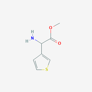 Methyl 2-amino-2-(thiophen-3-YL)acetate