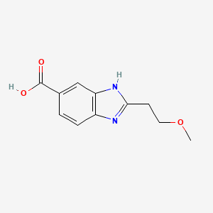 2-(2-Methoxyethyl)-1h-benzo[d]imidazole-5-carboxylic acid