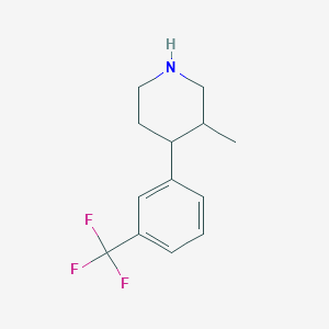 3-Methyl-4-[3-(trifluoromethyl)phenyl]piperidine