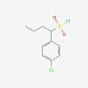 1-(4-Chlorophenyl)butane-1-sulfonyl chloride