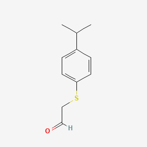 2-((4-Isopropylphenyl)thio)acetaldehyde