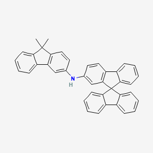 N-(9,9-Dimethyl-9H-fluoren-3-yl)-9,9'-spirobi[fluoren]-2-amine