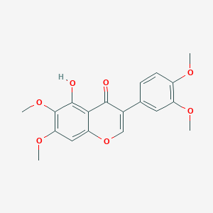 molecular formula C19H18O7 B13649871 Belamcandin 