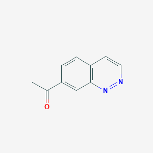 1-(Cinnolin-7-yl)ethanone