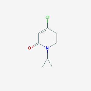 4-Chloro-1-cyclopropylpyridin-2(1H)-one