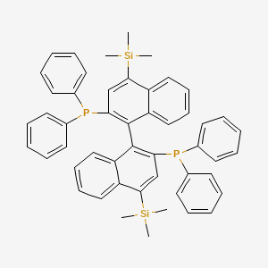 1,1'-[(1R)-4,4'-Bis(trimethylsilyl)[1,1'-binaphthalene]-2,2'-diyl]bis[1,1-diphenylphosphine]