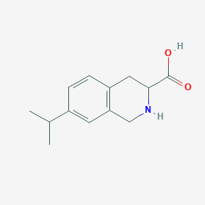 1,2,3,4-Tetrahydro-7-(1-methylethyl)-3-isoquinolinecarboxylic acid